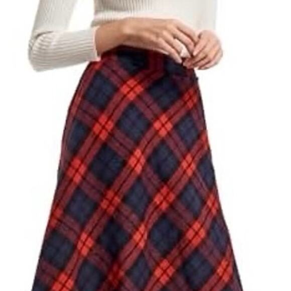 Pendleton Vintage Plaid Skirt - Picture 1 of 8